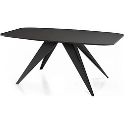 Wfl group Table à manger Foster - Noir