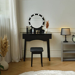 Home deluxe Coiffeuse de chambre - Noir