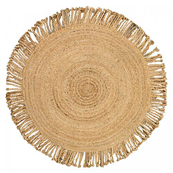 UnAmourDeTapis Tapis rond 120x120 rond JT SATCH Beige , tapis jute artisanal