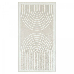 un amour de tapis tapis salon 120x160 tissé beige rectangle motif géométrique GUTOPIA