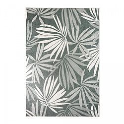 UnAmourDeTapis Tapis extérieur, kilim reversible 160x230 LYN2 AM REVERSIBLE vert et crème