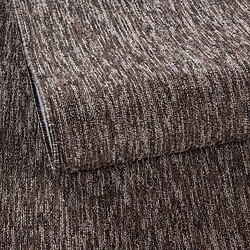 UnAmourDeTapis tapis salle de réception 280x370 tissé marron rectangle motif uni SAKRDA pas cher