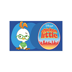 un amour de tapis Tapis enfant 80x140 Lavable 30° CHICKEN LITTLE bleu