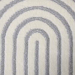 Avis UnAmourDeTapis tapis salon 160x225 tissé crème rectangle motif géométrique LYN49 BINCI