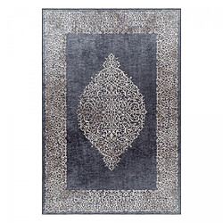 UnAmourDeTapis Tapis orient 160x230 rectangle noir tissé motifs orientaux AKIEK