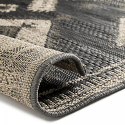 Avis UnAmourDeTapis Un amour de tapis Hiere 3 - 80x150 cm - Noir