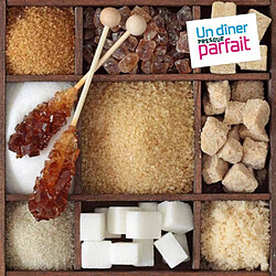 Paris Prix Lot de 20 Serviettes en Papier Sucres 38x38cm Naturel