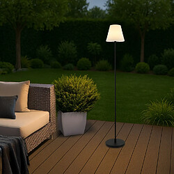 Home Deluxe Lampadaire solaire à LED CLARA - Blanc, couleurs RVB
