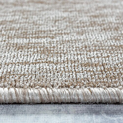 Acheter UnAmourDeTapis tapis cuisine 120x170 tissé beige rectangle motif uni SAKRDA
