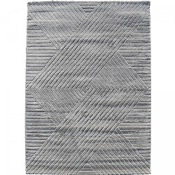 UnAmourDeTapis Tapis salon 200x290 LYN9 D Gris, tapis ton sur ton moderne
