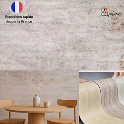 Decopine – Panneaux muraux souples effet Travertin Beige