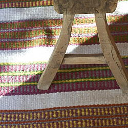 Avis UnAmourDeTapis Un amour de tapis Mahakam - 120x180 cm - Orange