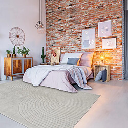 UnAmourDeTapis Un amour de tapis Demilu - 200x280 cm - Gris pas cher