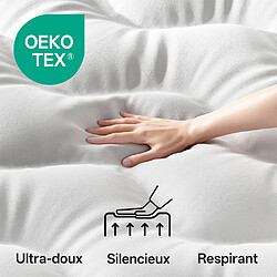 Sinlikon Surmatelas 140x190 cm - Épaisseur 4 cm - Surmatelas Moelleux en Microfibre - Matelas Topper convient aux Matelas 140x190 cm pour Adulte Enfant