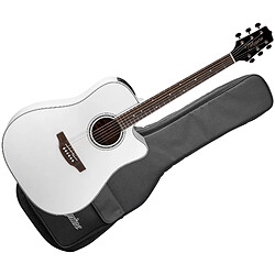 GD37CE PW Pearl White Takamine
