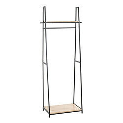 Paris Prix Portant à Vêtements Design Miranda 166cm Chêne & Noir