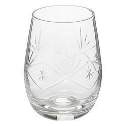 Secret De Gourmet Lot de 6 Gobelets Design Victoria 42cl Transparent