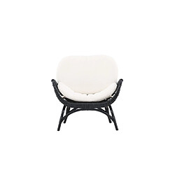 Paris prix Fauteuil de jardin Moana - Noir