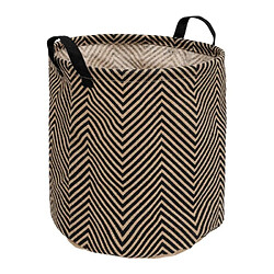 Atmosphera Panier de Rangement Valy 32cm Beige