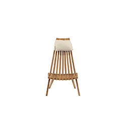 Paris prix Fauteuil de jardin teck - Naturel