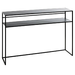 Paris prix Console métal design - Noir