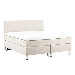 Paris Prix Lit Adulte Design Toledo 180x200cm Beige