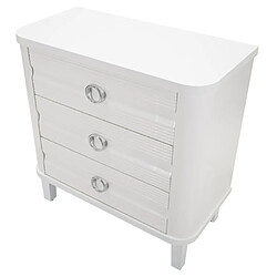 Acheter Paris prix Commode 3 tiroirs bois - Blanc