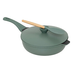 Five Simply Smart Sauteuse Avec Panier Vapeur Kirk 28cm Vert