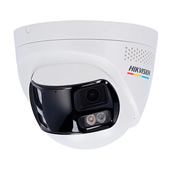 Caméra de Sécurité IP Hikvision Value Turret ColorVu PoE 6 MP 2.8 mm Extérieure IP67 - DS-2CD1367G2HP-LIUF/SL(2.8mm)