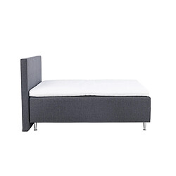 Paris Prix Lit Adulte Design Mesa 180x200cm Gris Foncé