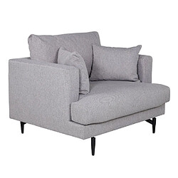 Paris prix Fauteuil Sofia en tissu - Gris