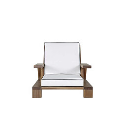 Paris prix Fauteuil de jardin en bois - Marron