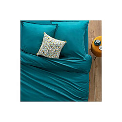 Acheter Atmosphera Drap Housse Intérieur 90x190cm Bleu Canard
