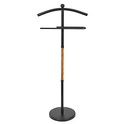 Paris Prix Valet de Chambre Design Effet Bois 109cm Noir