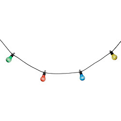 Atmosphera Guirlande Lumineuse à Led 10 Ampoules 5m Multicolore