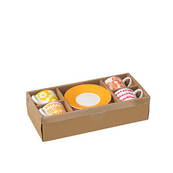 Acheter Paris Prix Lot de 4 Tasses & Sous-Tasses Fiesta Sud 9Cl Multicolore