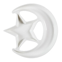 Paris Prix Plat de Présentation Nuit Étoilée 25cm Blanc