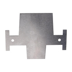 Paris Prix Racloir à Bûche Carré 2 en 1 11cm Gris