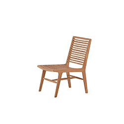 Paris prix Fauteuil de jardin en teck - Naturel