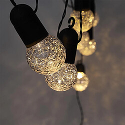 Paris Prix Guirlande Lumineuse d'Extérieur Ampoules 10 LED 770cm Transparent