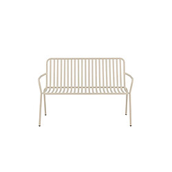 Paris Prix Banc de Jardin en Métal Peking 130cm Beige