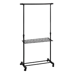 Five Simply Smart Portant à Vêtements & Étendoir Elmo 160cm Noir