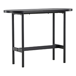 Paris prix Console ovale design Star - Noir