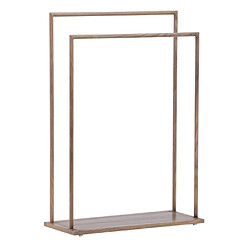 Paris Prix Portant à Vêtements Double Alva 100cm Moka