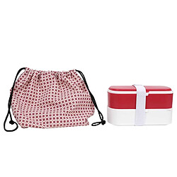 Paris Prix Lunch Box pour Repas 3 Pièces 18cm Rose