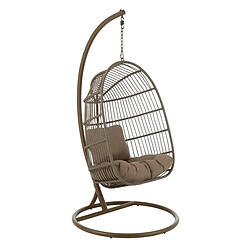Paris Prix Fauteuil Suspendu Design Corde Egga 203cm Marron