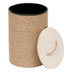 Atmosphera Lot de 3 Paniers Ronds Bill 48cm Naturel