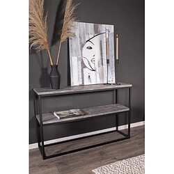 Paris prix Console design Double Rise - Gris et noir pas cher