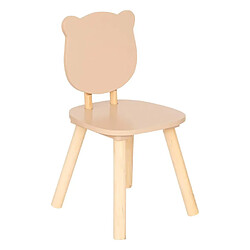 Atmosphera Chaise Enfant Douceur 49cm Beige