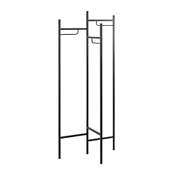 Paris prix portant à vêtements - noir